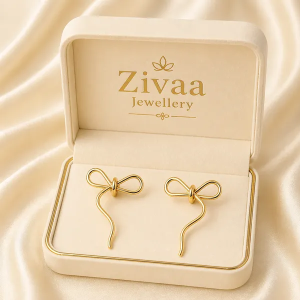 Gold_Toned_Brass_D_Wire_Bow_Dangle_Earrings