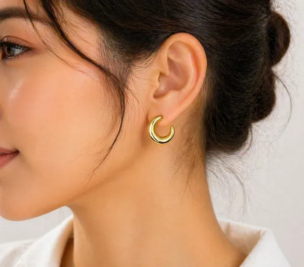 Gold_Plated_Chunky_Hoop_Earrings