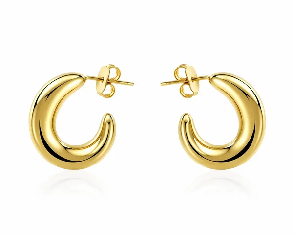 Gold_Plated_Chunky_Hoop_Earrings