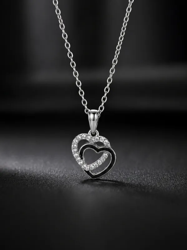 Sparkling_Double_Heart_Pendant_Necklace