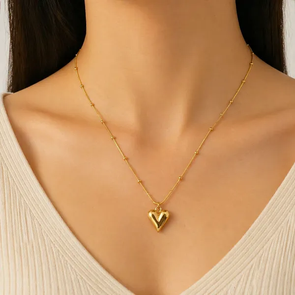 Gold_Toned_Brass_D_Heart_Pendant_Chain_Necklace