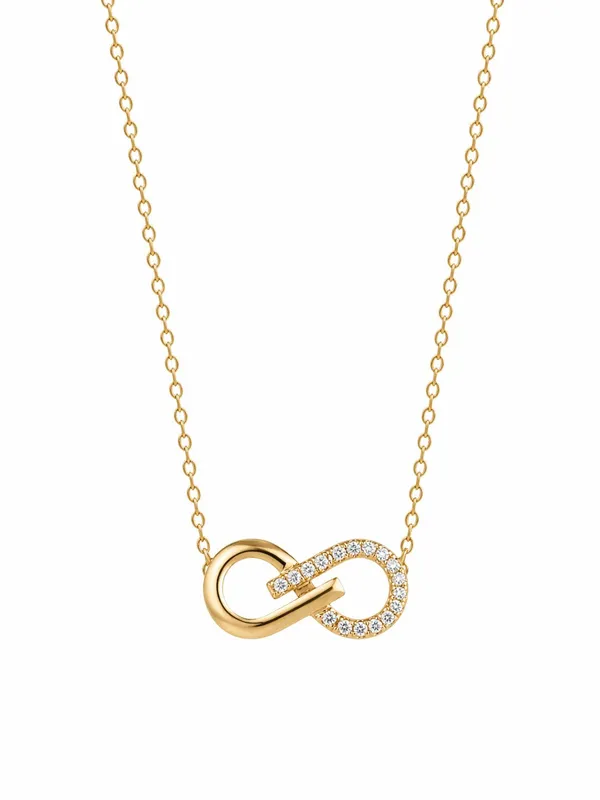 Elegant_Infinity_Necklace_With_Rose_Gold_Accent