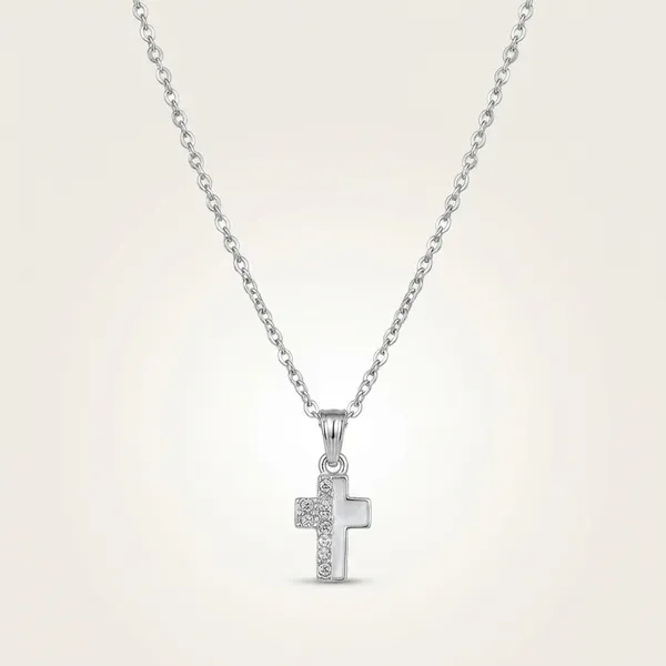 Silver_Toned_Brass_Crystal_Cross_Pendant_Necklace