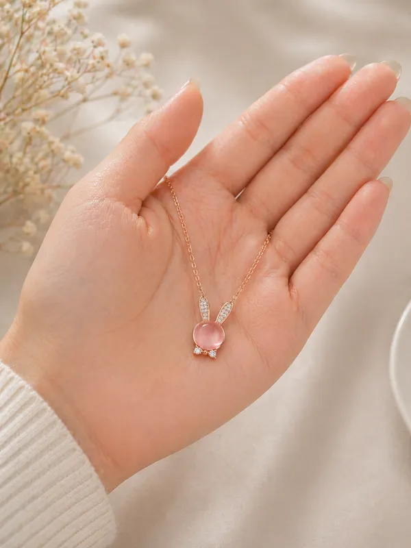 Rose_Gold_Crystal_Bunny_Pendant_Necklace
