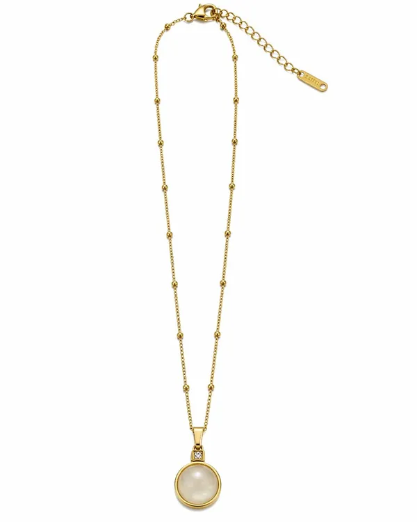 Gold_Toned_Brass_D_Stone_Pendant_Necklace_With_Chain