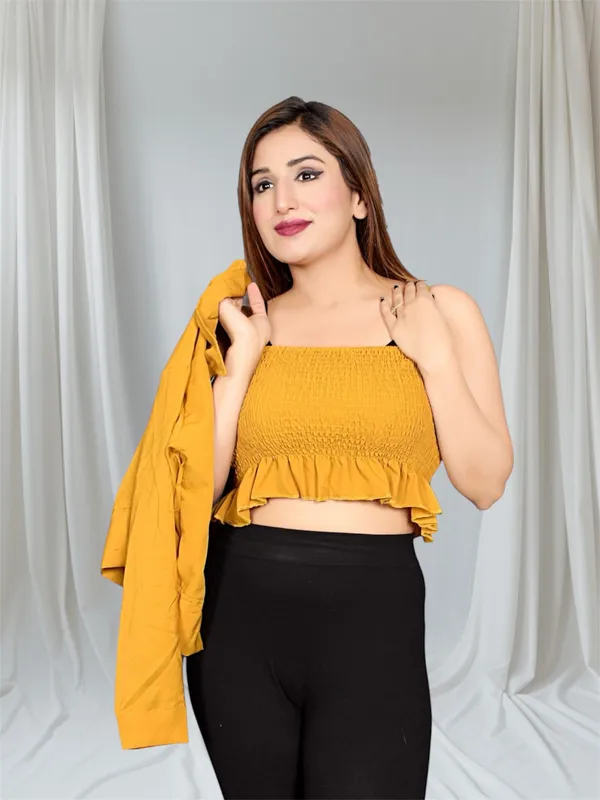 Women_Mustard_Yellow_Crop_Jacket_With_Zip_Closure