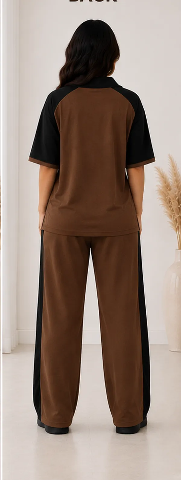 Brown_Coffee_Typography_Co-Ord_Set_-_Casual_Loungewear_Top_&_Pants