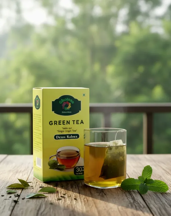Choisse_Gir_Cow_A2_Bilona_Ghee_-_Pure_Desi_Ghee_(1000Ml)_And_Green_Tea_Detox_Kahwa_-_Single_Origin_Tea_(30_Tea_Bags)