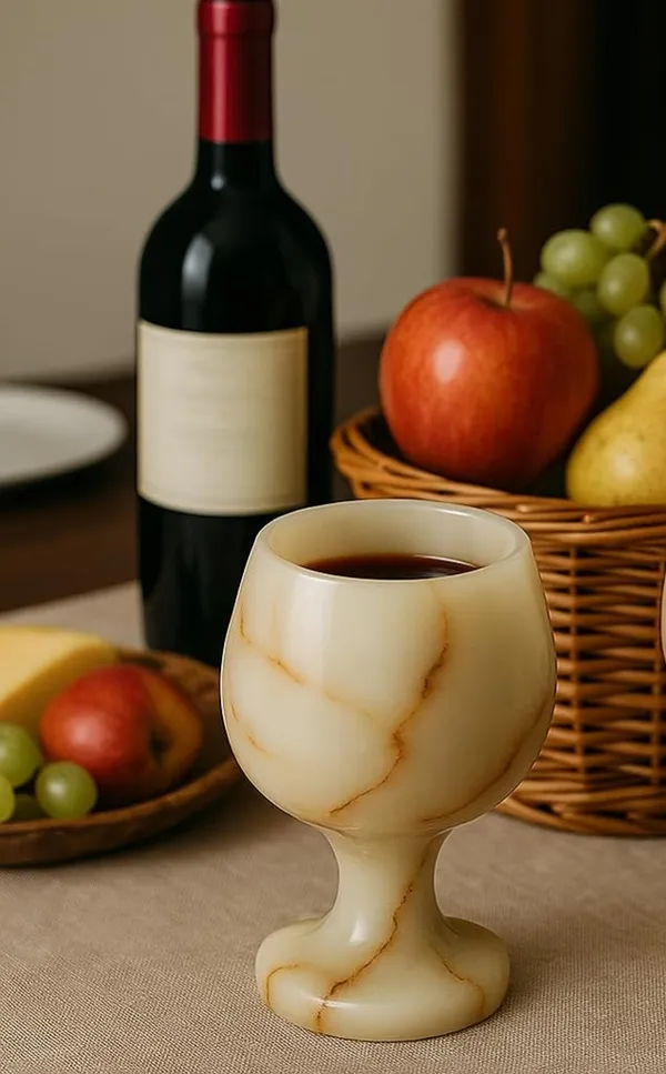 Elegant_Marble_Finish_Wine_Goblet