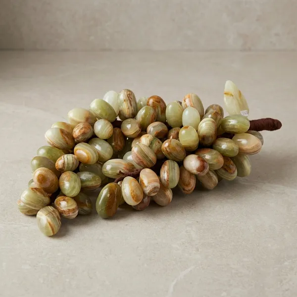 Natural_Green_Banded_Agate_Grape_Cluster_Decorative_Showpiece