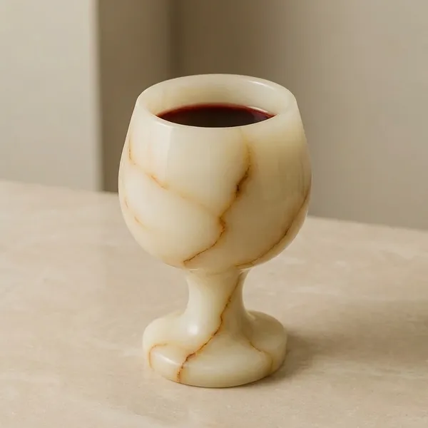 Elegant_Marble_Finish_Wine_Goblet