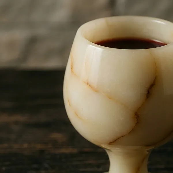 Elegant_Marble_Finish_Wine_Goblet