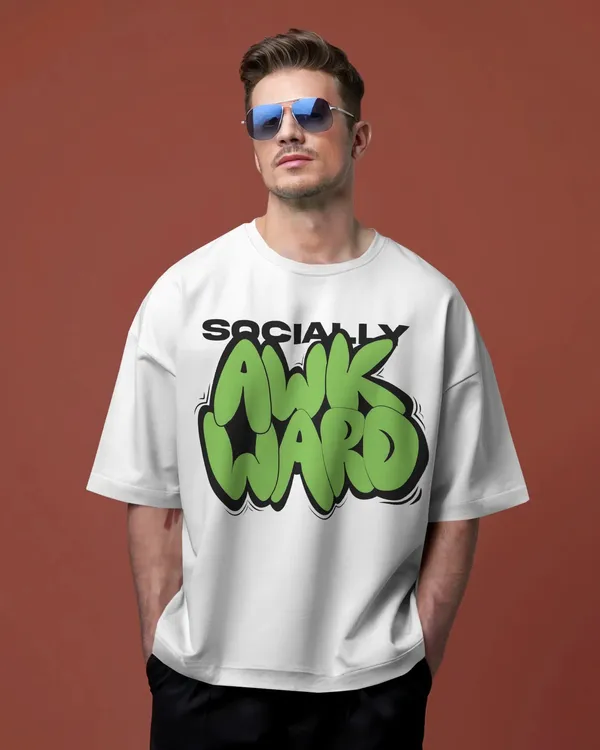 Men_Socially_Awkward_Typographic_Oversized_Tshirt_White