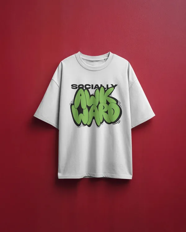 Men_Socially_Awkward_Typographic_Oversized_Tshirt_White