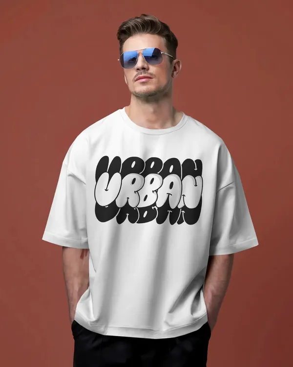 Men_Urban_Typographic_Oversized_Tshirt_White