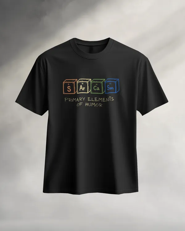 Men_Sarcasm_Round_Neck_Tshirt_Black