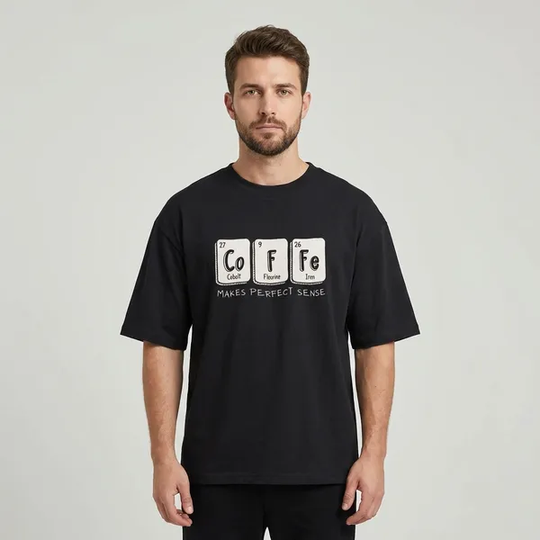 Men_Coffee_Oversized_Tshirt_Black
