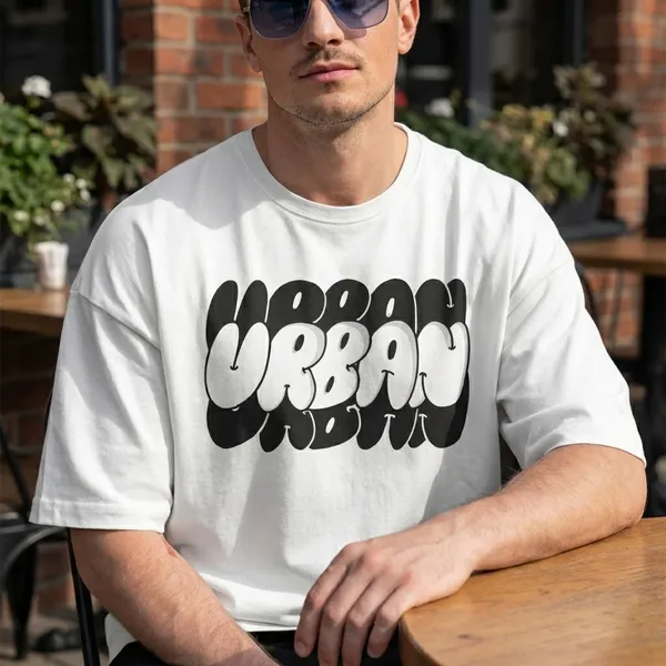 Men_Urban_Typographic_Oversized_Tshirt_White