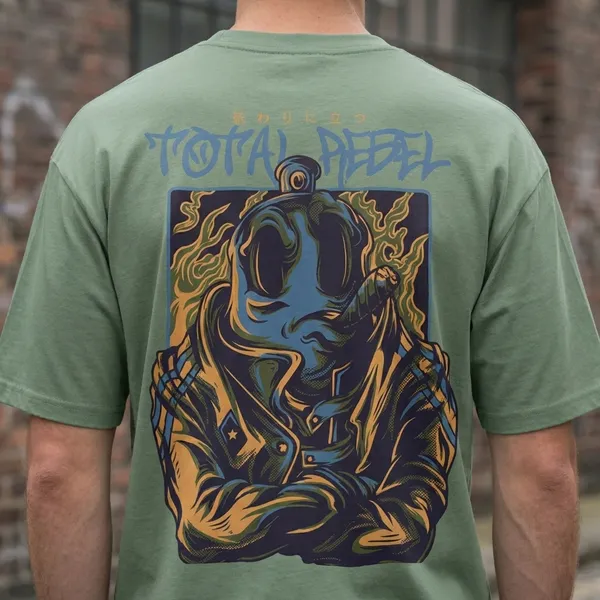 Men_Total_Rebel_Oversized_T_Shirt_Olive_Green