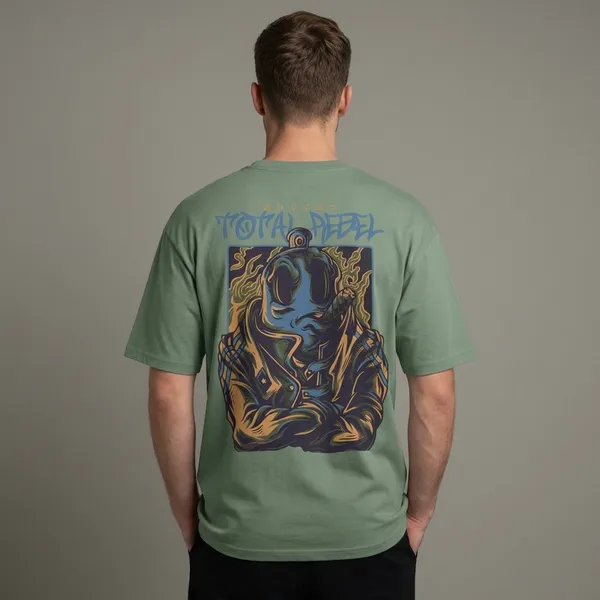 Men_Total_Rebel_Oversized_T_Shirt_Olive_Green