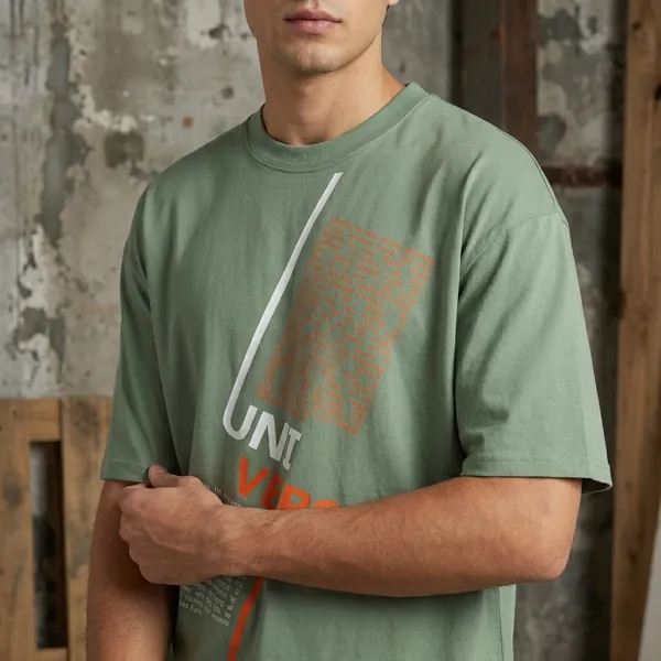 Men_Universe_Typographic_Oversized_T_Shirt_Olive_Green
