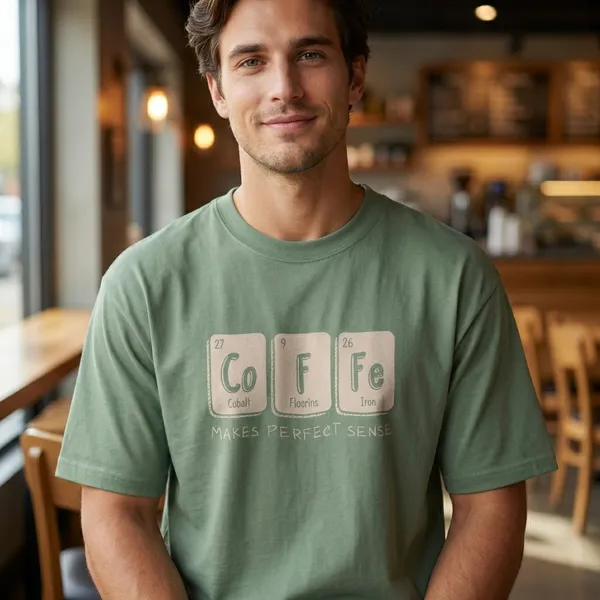 Men_Coffee_Oversized_Tshirt_Olive_Green