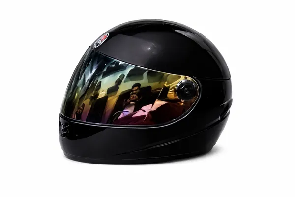 Full_Face_Motorcycle_Helmet_With_Iridium_Rainbow_Visor_-_Glossy_Black