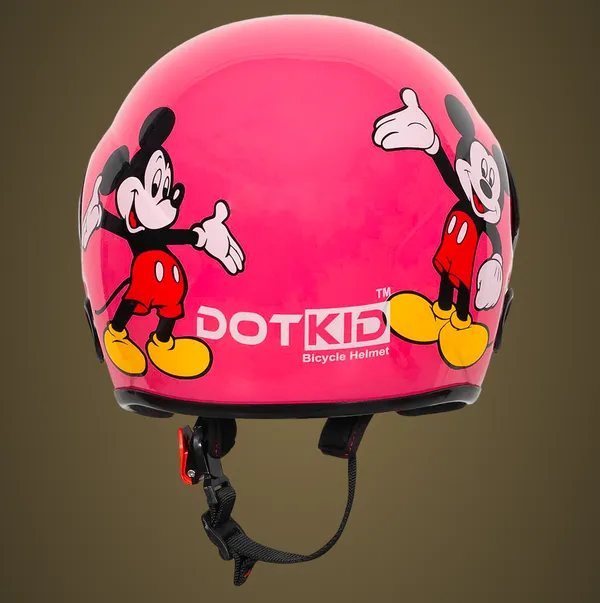 Dotkid_Mickey_Mouse_Bicycle_Helmet_For_Kids_-_Pink