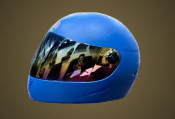 Blue_Full_Face_Motorcycle_Helmet_With_Tinted_Visor