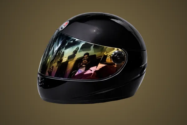 Full_Face_Motorcycle_Helmet_With_Iridium_Rainbow_Visor_-_Glossy_Black