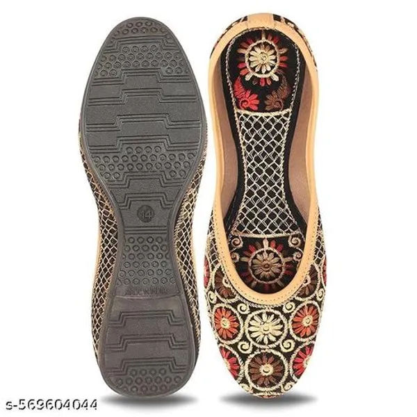 Beige_Synthetic_Leather_Jutti_For_Women