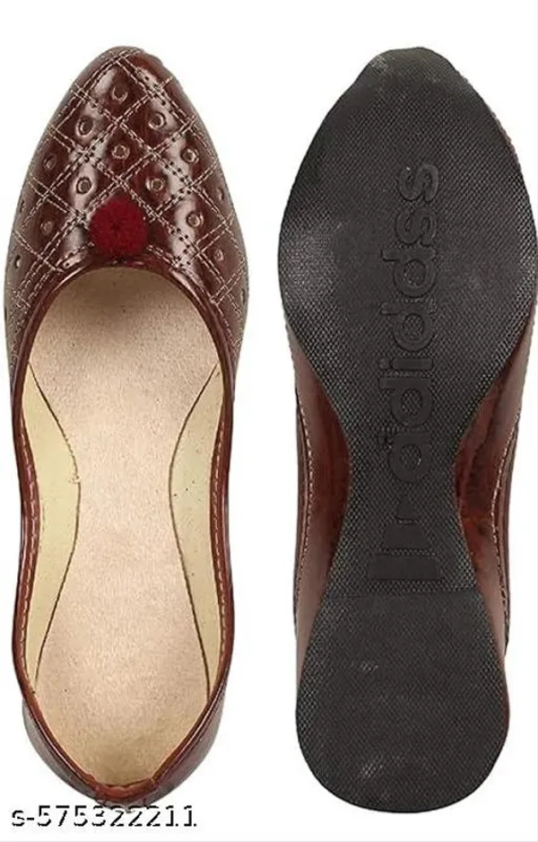 Maroon_Synthetic_Leather_Jutti_For_Women