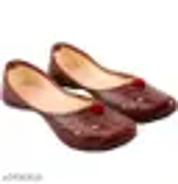 Maroon_Synthetic_Leather_Jutti_For_Women