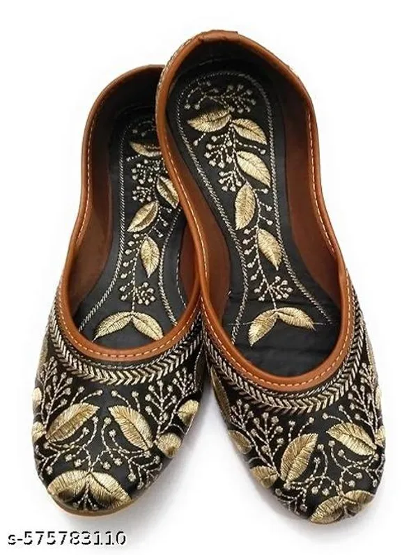 Beige_Synthetic_Leather_Jutti_For_Women