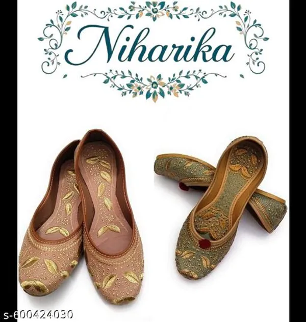 Beige_Synthetic_Leather_Jutti_For_Women