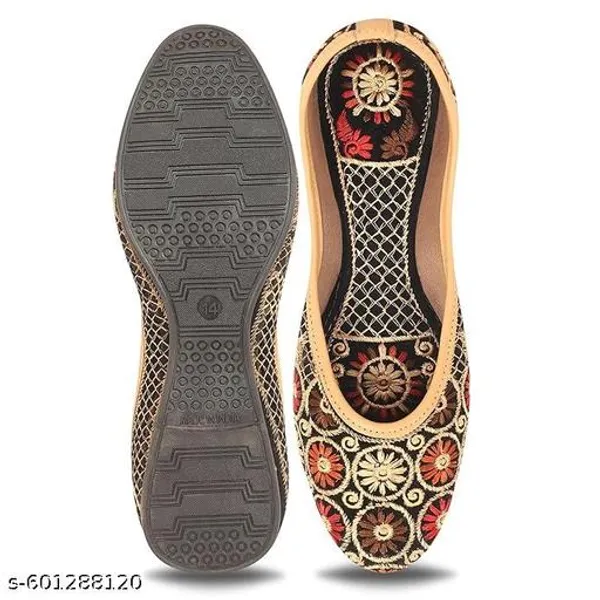 Brown_Synthetic_Leather_Jutti_For_Women