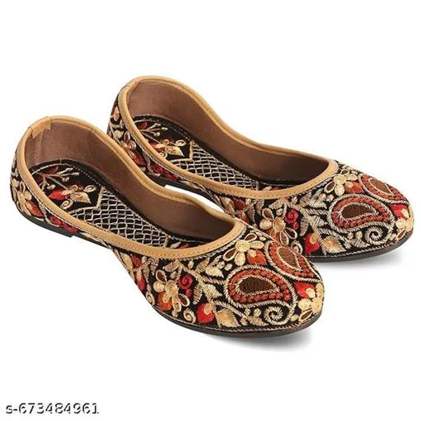 Maroon_Synthetic_Leather_Jutti_For_Women