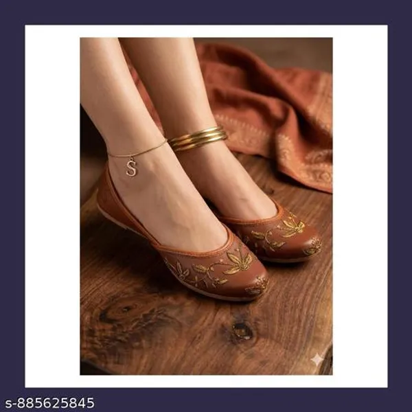 Brown_Synthetic_Leather_Jutti_For_Women