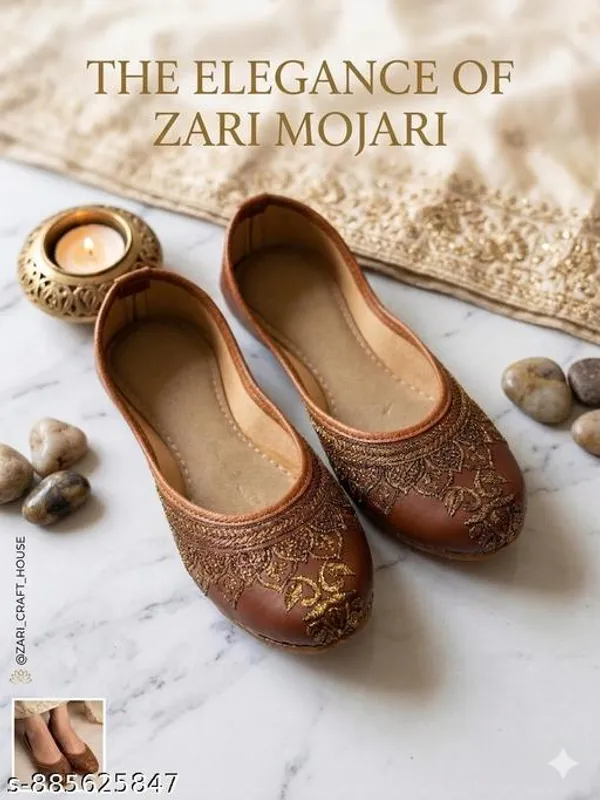 Brown_Synthetic_Leather_Jutti_For_Women