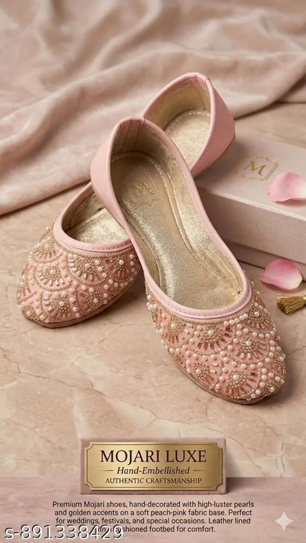 Pink_Synthetic_Leather_Jutti_For_Women