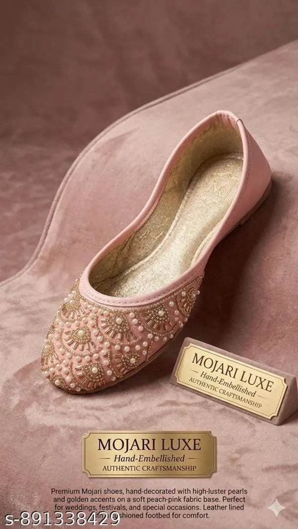 Pink_Synthetic_Leather_Jutti_For_Women