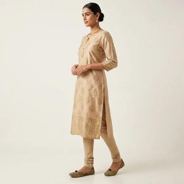 Green_Synthetic_Leather_Jutti_For_Women
