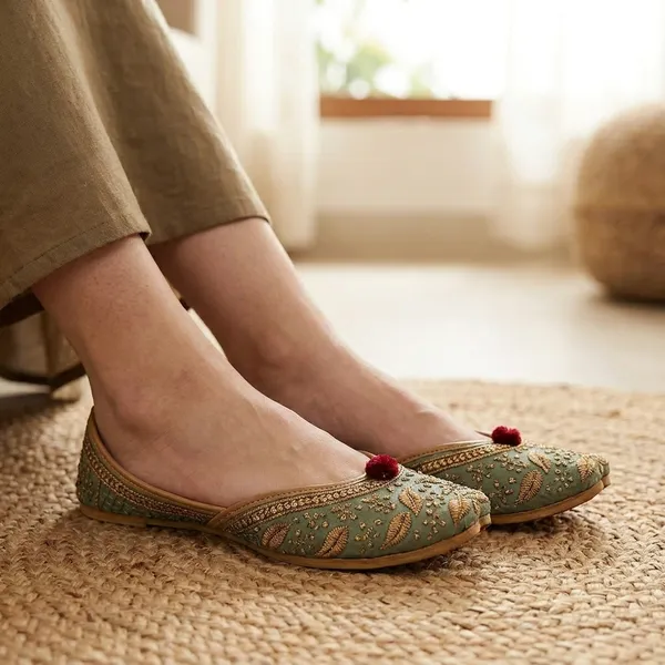 Brown_Synthetic_Leather_Jutti_For_Women