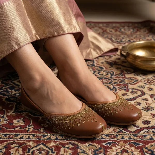 Brown_Synthetic_Leather_Jutti_For_Women