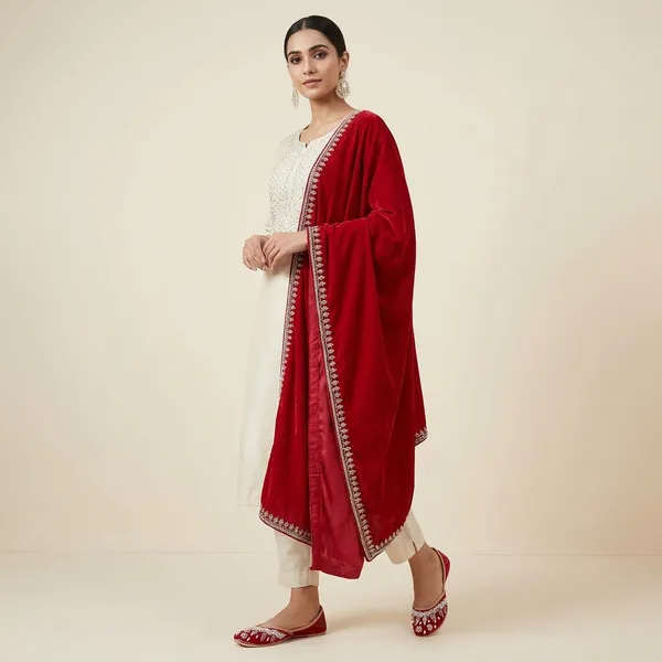 Red_Synthetic_Leather_Jutti_For_Women