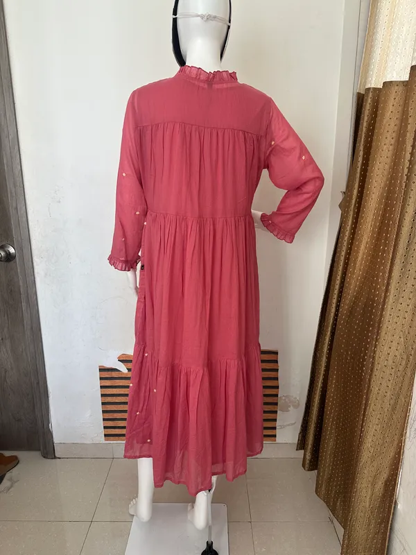 Pink_Cotton_Maxi_Dress_For_Women