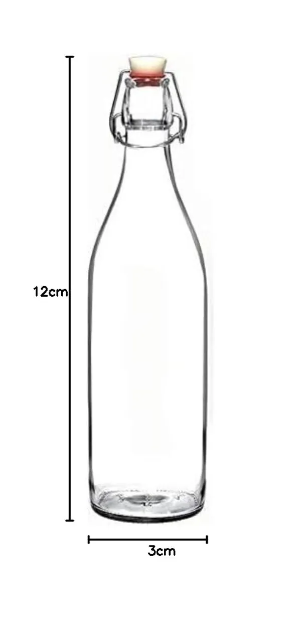Seiri_Clear_Glass_1_Liter_Flip_Top_Water_Bottle_With_Air_Tight_Cap_Pack_Of_2