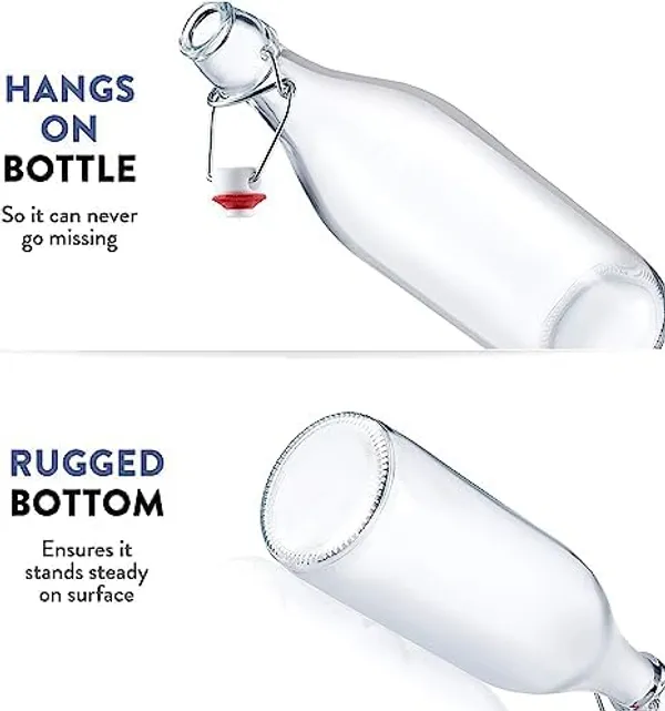 Seiri_Clear_Glass_1_Liter_Flip_Top_Water_Bottle_With_Air_Tight_Cap_Pack_Of_2