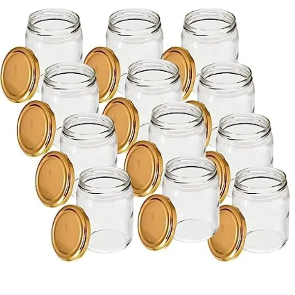 Seiri_Round_Glass_Jar_With_Airtight_Lid_For_Kitchen_Storage_200_Ml_Pack_Of_6