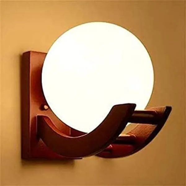 Seiri_Traditional_Indoor_Wall_Light_Brown_Color_Globe_Shape_E27_Holder